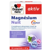 Illustration of the product packaging Doppelherz aktiv Magnésium Nuit  front view